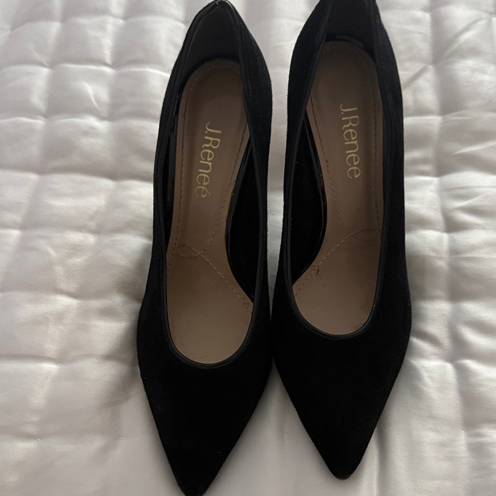 J.Renee Classic Black Heels